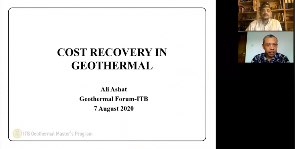 Geothermal Forum: Cost Recovery in Geothermal