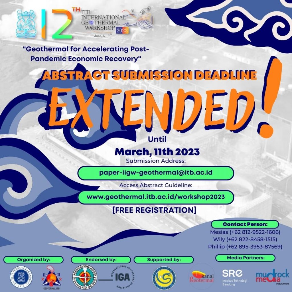 Abstract Submission Deadline Extended