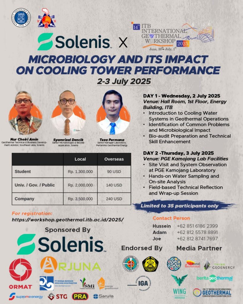 Open Registration for Course Solenis - IIGW 2025