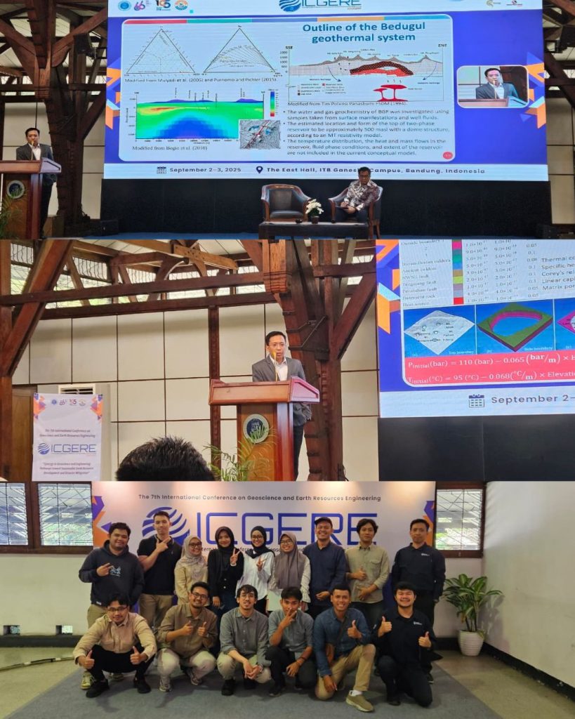 Geotermal ITB Berpartisipasi pada ICGERE 2025: Heru Berian Pratama, Ph.D. Menjadi Keynote Speaker